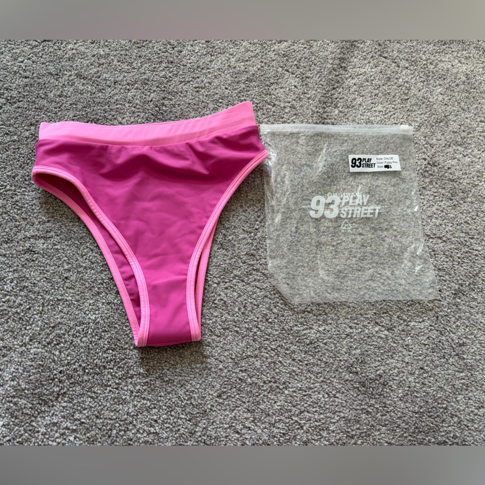Pink “Chloe” Bikini bottoms by 93 play street